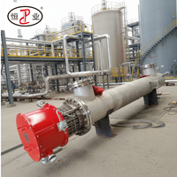 Chauffe-circulateur électrique à bride antidéflagrant certifié ATEX sur mesure 400 kW pour le chauffage de gaz pétrochimiques et la traitement des liquides