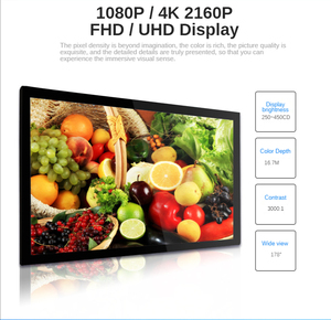 Hiseeview High Quality Indoor LCD Displays 21.5/32/43/49/55/65/75/86-Inch Retail Store Wayfinding Advertising Digital <b>Poster</b> - Product Image 5