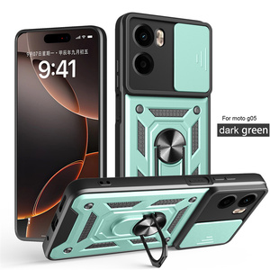 Fundas traseras a prueba de golpes para Motorola Moto G05/G85/G64/E14/X50 Ultra TPU + PC híbrido magnético soporte para coche funda para teléfono móvil - Product Image 1