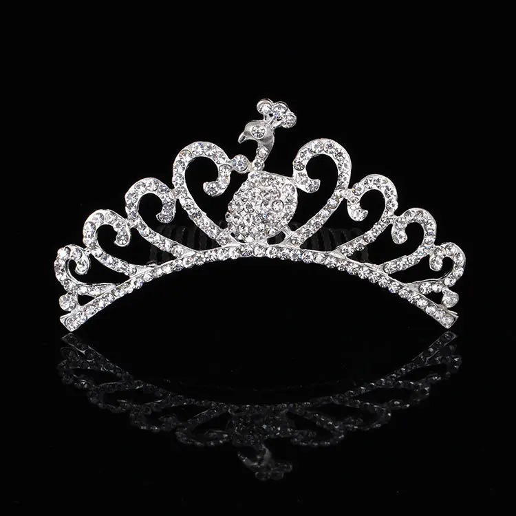 Yoliyolei Bride Royal Purple, Crystal Queen King Tiaras And Crowns Bridal Pageant Diadem Head Ornament Wedding Headband Crown/
