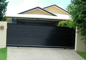 Chất lượng cao Điện Cổng điều khiển từ xa bên ngoài nhôm trượt cổng biệt thự tự động điện đường lái xe cổng - Product Image 3