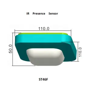 Nouvelle invention capteur de présence infrarouge haute sensibilité ST46F et détecteur de capteur de mouvement Pir
