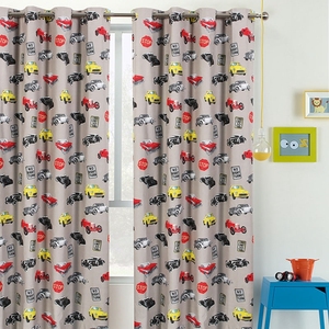 2024 Hotsale 100% Polyester Printed Pink Color Cartoon Bedroom Kids <strong>Curtain</strong> - Product Image 2