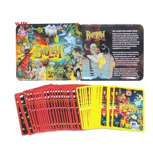 Jeu de cartes à collectionner anime personnalisé jolies feuilles de papier emballage en aluminium carte à collectionner avec boîte en métal - Product Image 3