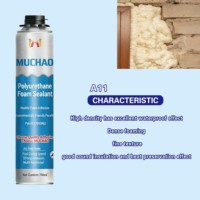 Adhésif en mousse de polyuréthane MU CHAO A19 750 ml Monocomposant pour l'installation de portes et fenêtres et la construction