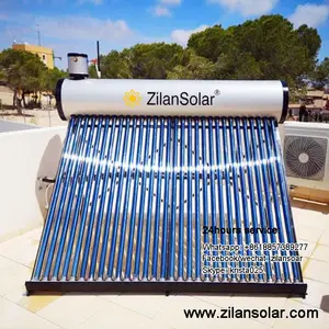 Hot sales 240liters high-quality compact non pressure color steel hot solar water heaters