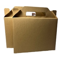 Meilleures ventes : 50 boîtes en papier kraft écologiques de qualité alimentaire, emballage plat pour gâteaux, boîtes cadeaux pliables pour fêtes