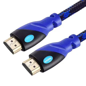 Lijie Premium high HDMI 1.4v 2.0v ATC 2160P, مع إيثرنت ثلاثي الأبعاد ، قوس مطلي بالذهب ، 19 دبوس ، كابل HDMI