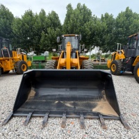 Chargeuse sur pneus d'occasion haute performance LIUGONG, chargeuse sur pneus d'occasion Liugong 856h avec mini-chargeuse frontale de 5 tonnes