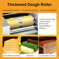 Machine à faire des gâteaux au fromage multicouches, machine à faire des croûtes de gâteau Melaleuca, machine à faire des crêpes au jaune d'œuf