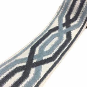 Tapicería Jacquard de encaje de ganchillo, cinta de terciopelo para cortina, calidad asegurada, novedad - Product Image 2