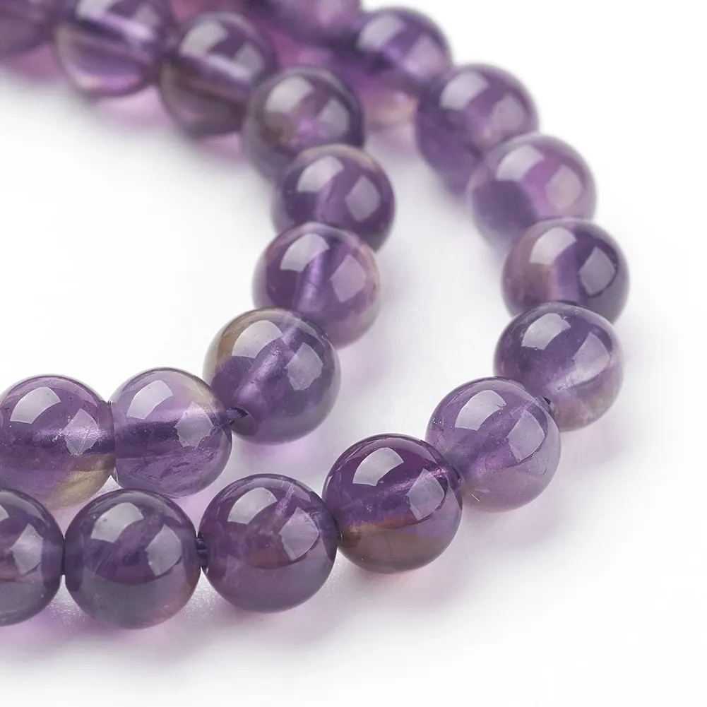 Pandahall-perles rondes en pierres précieuses naturelles, 4/6/8mm, 7-8 pouces, brins en cristal Quartz, <span class=keywords><strong>Aventurine</strong></span>, œil de tigre