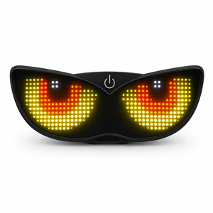 Lumière de <span class=keywords><strong>casque</strong></span> LED intelligente, contrôle par application, affichage sur écran, clignotant, avertissement de freinage, rechargeable par USB, étanche, <span class=keywords><strong>feu</strong></span> arrière de sécurité pour le cyclisme - Product Image 6