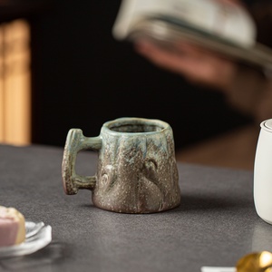Tazas de Café de Cerámica Vintage al por Mayor con Alta Calidad Estética y Diseño Creativo Pintado a Mano - Product Image 4