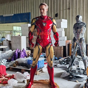 Estatua <span class=keywords><strong>de</strong></span> Iron Man Mark 85 <span class=keywords><strong>de</strong></span> Tamaño Real, Réplica <span class=keywords><strong>de</strong></span> Resina 1:1 del Accesorio Cinematográfico con Escultura <span class=keywords><strong>de</strong></span> Cabeza <span class=keywords><strong>de</strong></span> Tony Stark para Exhibición en Centros Comerciales y Colección - Product Image 3