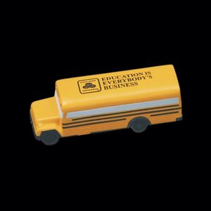 School Bus Shaped Foam Stress <b>Ball</b> with Custom Logo-Anti-Stress <b>Squeeze</b> Toy for Corporate Promotional Gifts - Product Image 3