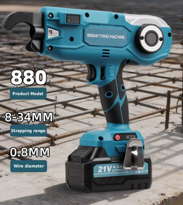 Máquina Automática Portátil Inalámbrica/a Batería para Atar Varillas de Acero, Herramienta de Construcción y Flejado de Acero - Product Image 3