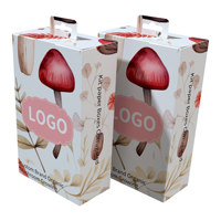 Boîte d'emballage pour champignons de haute qualité, écologique, imperméable, kit de culture de champignons avec poignée