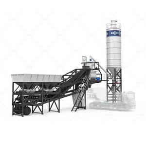 Kleine mobile Beton mischa nlage 35 M3/<span class=keywords><strong>H</strong></span> Elektrische Beton mischa nlage in philippi nischen Fällen - Product Image 1