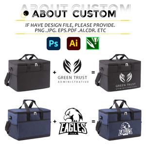 IDEA GIFT Sac isotherme personnalisé en gros pour la livraison de nourriture, sac thermique portable en Oxford imperméable avec logo - Product Image 3