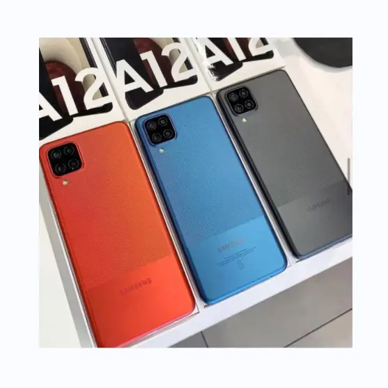 Smartphone samsung galaxy a12 a13 5g a52, celular original desbloqueado, tela grande de 6.7 polegadas, 4g