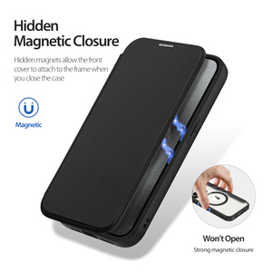 Transparent all inclusive <b>phone</b> case suitable for iPhone 15 pro/14 pro card pack <b>phone</b> case iPhone 15/14 magnetic flip cover - Product Image 2