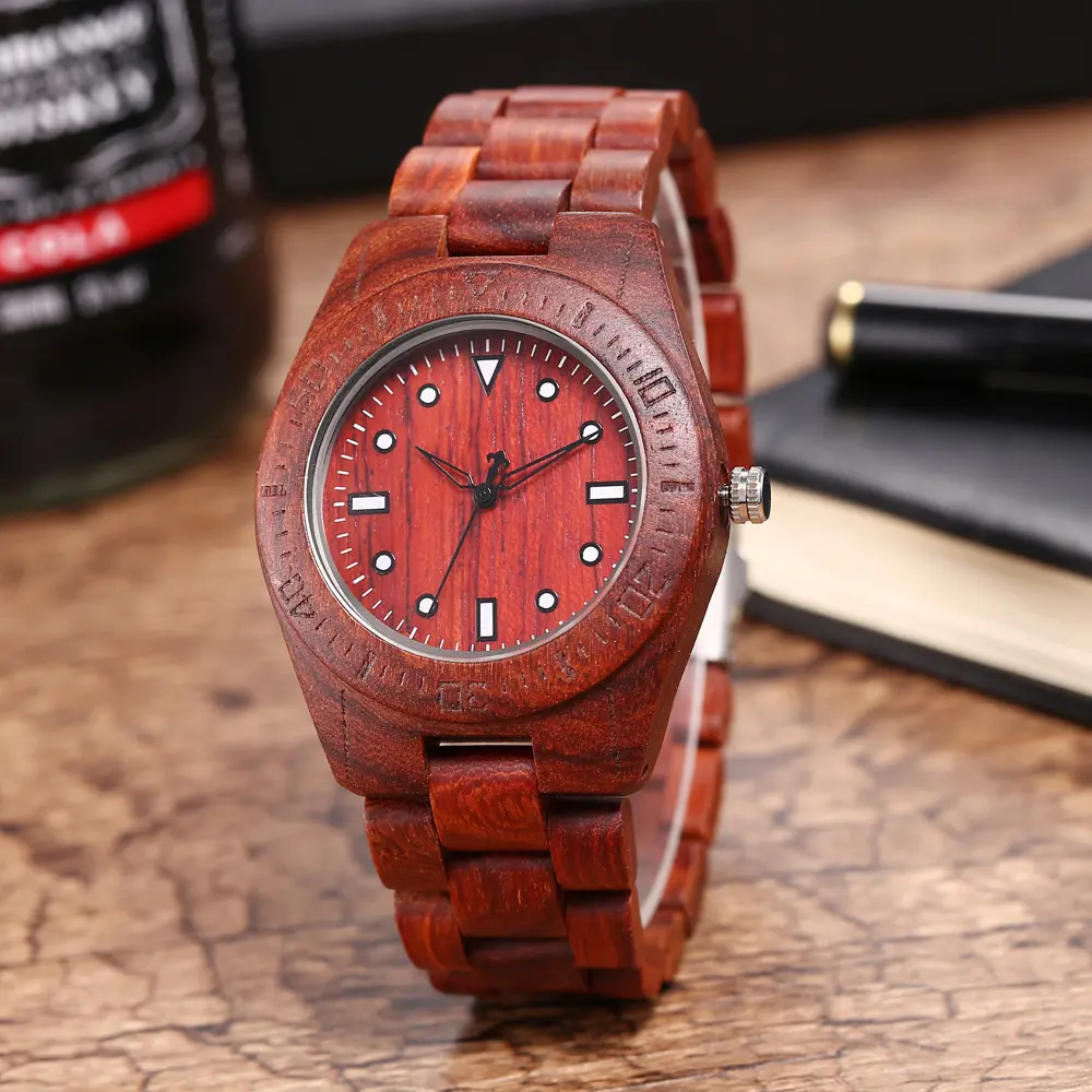 Quartz Men Hot Sale Watches Men Wrist New Quartz Watch Factory Wristwatches Sales Wood Wrist Watch