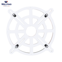 Mandrin à bride Welping FL630 pour machine de soudage par fusion bout à bout de tuyaux PEHD de 200-710 mm, pièces de rechange pour soudage de tuyaux PE