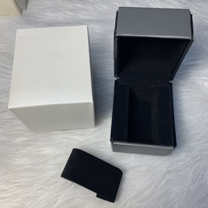 Caja de Regalo Cuadrada de Lujo de Alta Gama con Solapa Individual de Terciopelo para Joyería, Estuche Protector para Relojes a Bajo Precio - Product Image 6