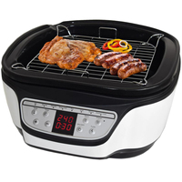 Multicuiseur Électrique Programmable 8-en-1 Intelligent pour Cuisine Domestique, Capacité 5L, Panneau Numérique, avec Tasse à Mesurer, Idéal pour Hôtels