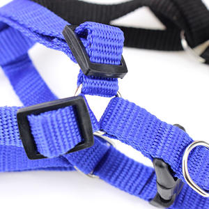 สายจูงสุนัขสไตล์ H หรูหราสะท้อนแสงไนล่อนแบบนิ่มไม่ใช้ดึงเสื้อกั๊กสุนัขขนาดกลางขนาดใหญ่ที่จับง่ายทันสมัย - Product Image 4