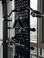 TT FLEX Premium Machine Smith 3-en-1 réglable - Équipement de musculation pour usage domestique avec structure en acier et pile de poids de 70-120 kg