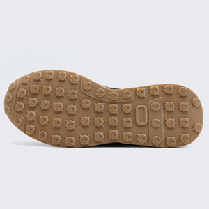 Sneakers de luxe pour hommes, confortables, respirantes, en cuir véritable, à lacets, antidérapantes, effet pieds nus, bout pointu - Product Image 6