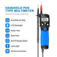 Multimeter Digital Tipe Pena Holdpeak Baru Murah 38b, Multimeter Pena Tegangan AC / Resistansi