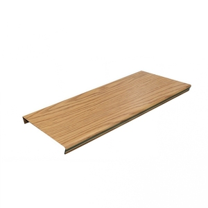 Système de plafonds suspendus décoratifs en métal avec lames linéaires en aluminium imitation <span class=keywords><strong>bois</strong></span> - Product Image 2