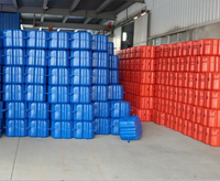 Blocs de quai modulaires flottants en plastique, cubes pontons, passerelle facile à assembler, quai pour jet ski, résistant aux UV et aux chocs