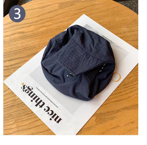<span class=keywords><strong>หมวก</strong></span> Boonie ปรับแต่งได้สำหรับผู้ชายหมวกฤดูหนาวสีดำมีเอกลักษณ์สำหรับโลโก้และลายการ์ตูน - Product Image 4