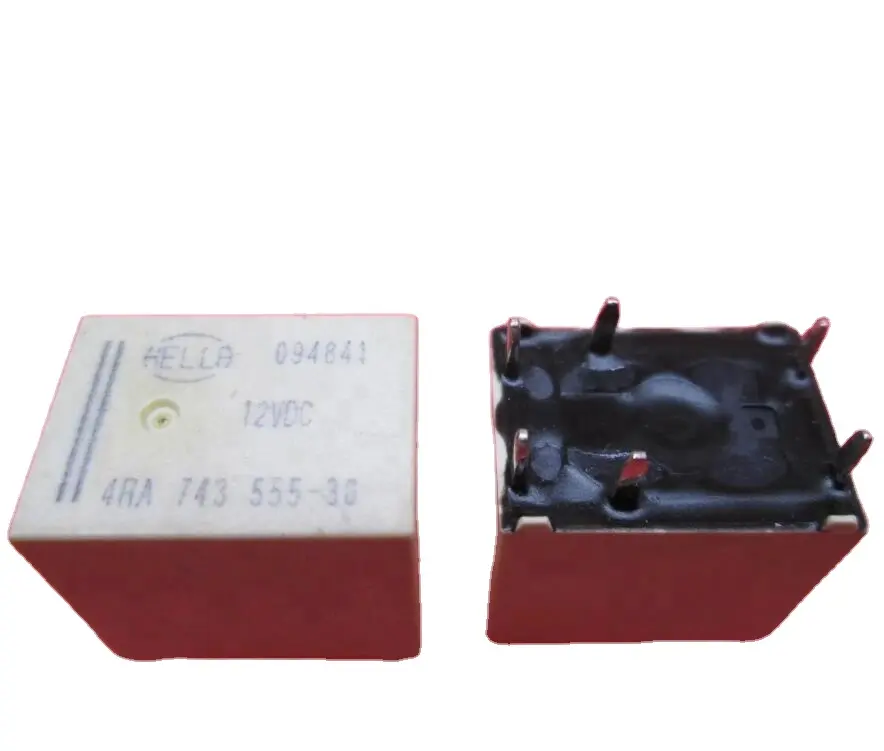 NEW CAR auto 12V relais 4RA 743 555-30 12VDC 4RA743555-30 12VDC 4RA-743-555-30 12V 12VDC DC12V 6PIN