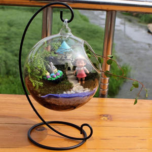 Clear Ronde Vorm Opknoping Glazen <span class=keywords><strong>Aquarium</strong></span> Vissenkom - Product Image 5