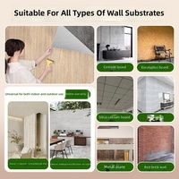 Grands panneaux de placage en ardoise tufa romaine souple, ultra-minces, flexibles, revêtement 3D en tufa, placage en porcelaine souple PU pour murs extérieurs