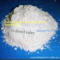 Poudre de chaux hydroxide de calcium 25 kg, haute efficacité, alcali composite pour revêtement aquacole, agent de remplissage, traitement des eaux usées, pH