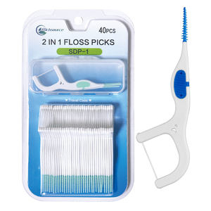 Stuzzicadenti per la pulizia dei denti interdentali in gomma morbida, sapore di menta crea prima scelte interdentali personalizzate - Product Image 1