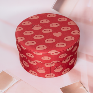 Co-xây dựng thương hiệu sức mạnh nhà máy dựa trên cửa hàng Baymax bao bì trẻ em xi lanh vải giấy Vòng thực phẩm hộp quà tặng với in ấn - Product Image 2