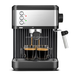 Machine à expresso haute pression ANWELL, premium et best-seller, avec mousseur à lait, machine à café électrique <span class=keywords><strong>italienne</strong></span> semi-automatique - Product Image 4