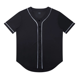 Custom Sublimated Embroidery Polyester Blank Plain Youth Softball <b>Baseball</b> Jersey Men <b>Baseball</b> Uniforms - Product Image 4
