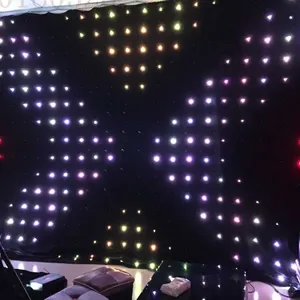 Led 3In1 Rgb Vision Curtain P18CM Video Curtain DMX Channels Vision For Disco DJ Party Stage Effect