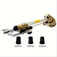 Titans 360 Gear Drive Arroseur de pistolet de pluie à rayon de 80m pour une irrigation efficace des terres agricoles et un dépoussiérage
