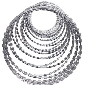 Chất lượng cao nhúng nóng mạ kẽm chống leo lên Hàn concertina lưỡi dao cạo dây hàng rào - Product Image 1