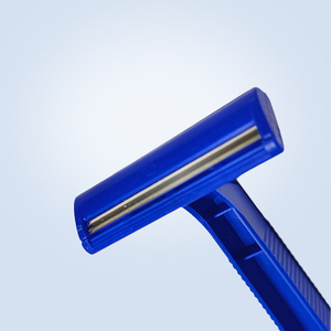 Oem ODM có sẵn giá rẻ xách tay cá nhân bọc màu xanh đôi lưỡi an toàn khách sạn nhựa dùng một lần cạo râu dao cạo - Product Image 4