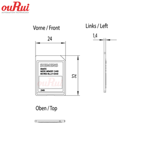 NEW Originale 6ES7953-8LL31-0AA0 Serie SIMATIC S7-300 Carta MicroSD da <span class=keywords><strong>2</strong></span> MB Memoria Inventario disponibile 6ES7 953-8LL31-0AA0 - Product Image 3